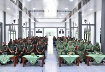 Vidcon jajaran Kodim 0802/Ponorogo 