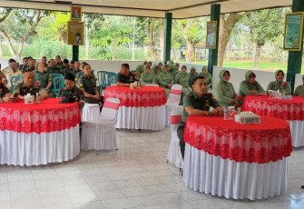 Vidcon jajaran Kodim 0801/Pacitan 