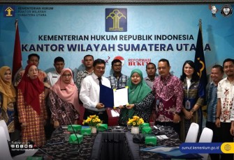 Peran Aktif Kemenkum Sumut Lakukan Pembinaan di Daerah.