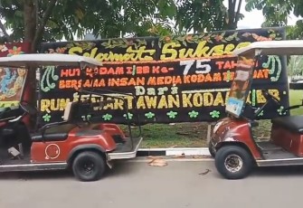 Rumah Wartawan Kodam I/Bukit Barisan Sampaikan Selamat Sukses HUT ke-75 Kodam I/Bukit Barisan.
