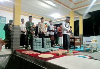 Danramil 0801/02 Kebonagung Hadiri Pengajian Akbar