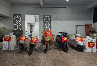 Bea Cukai Lhokseumawe Bongkar Gudang yang diduga menimbun Barang Impor Ilegal Temukan Motor Mewah Tanpa Dokumen