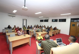 Retret Kepala Daerah Gelombang II di Kampus Institut Pemerintahan Dalam Negeri (IPDN) Jatinangor, Kabupaten Sumedang, Jawa Barat, Senin (23/6/2025)