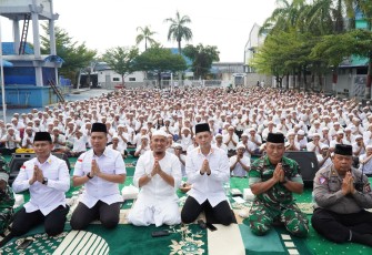 Dzikir Akbar Bersama Warga Binaan Rutan Kelas I Medan