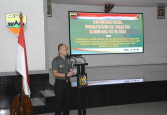 Kasiter Korem 023/KS Mayor Arh Soni Bolin Steven Simanjuntak 