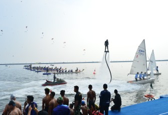 Komandan Puspenerbal Hadiri Opening Ceremony Kasal Cup Olahraga Perairan 2025 