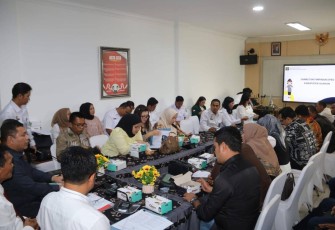 Kanwil Kemenkum Sumut Rapat Mediasi Bersama Pansus DPRD Kab.Asahan