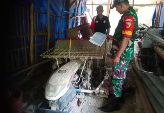 Pengecekan alsintan petani wilayah desa binaan 