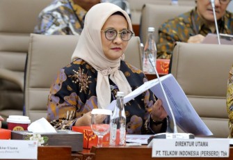 Dirut PT Telkom Dian Siswarini 