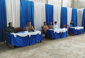 Babinsa Hadiri Pengambilan Sumpah Kasun