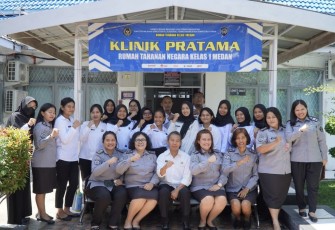 Klinik Pratama Rutan Kelas I Medan Bekali CPNS Tenaga Kesehatan