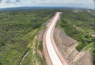 WIKA Bangun Jalan Nasional di Kaltim