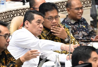 Rapat Rencana Kerja Anggaran Kementerian/Lembaga (RKA-K/L) TA 2026 yang dihadiri oleh semua Menteri dan Wakil Menteri dari Kementerian