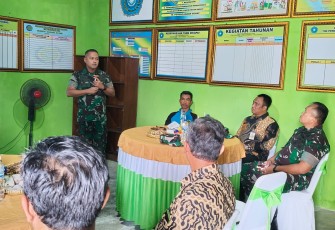 Dandim 0803/Madiun Dampingi Danrem 081/Dsj Tinjau Lokasi TMMD Ke-125 di Desa Ngranget