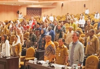 Wagub Kepri Nyanyang Haris Pratamura Menghadiri diseminasi Badan Urusan Legislasi Daerah DPD RI