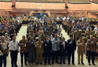 Direktur Jenderal Bina Pembangunan Daerah Kementerian Dalam Negeri Restuardy Daud pada Rapat Diseminasi Keputusan Dewan Perwakilan Daerah (DPD) RI, beberapa waktu lalu