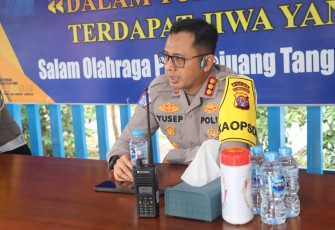Dirlantas Polda Kalteng Kombes Pol Yusef Dwi Prastiya, S.H., S.I.K., MH
