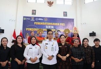 Kanwil Ditjenpas Sumut Dukung Kegiatan Penandatanganan PKS Serta Pelatihan Warga Binaan.