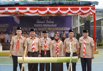 Acara Pembukaan Tahunan Perkemahan Dibuka Secara Simbolis 