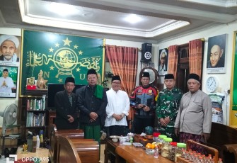 Danramil 0801/03 Arjosari Hadiri Pengajian Umum Safari Dakwah JQH NU Jawa Timur