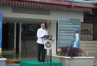 Kakanwil Ditjenpas Sumut Pimpin Apel Pagi Tegaskan Disiplin Fondasi Sebagai Bentuk Kinerja Unggul.