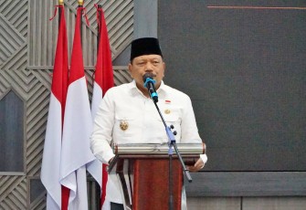 Wakil Gubernur Mian menghadiri kegiatan rembuk stunting yang digelar di Hotel Madelin, Kota Bengkulu, pada Senin (21/7