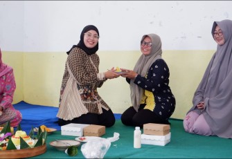 Gelar Acara syukuran Doa Bersama Revitalisasi TK Kartika IV-18 Pacitan