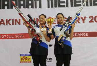 Atlet menembak Perbakin Kota Depok