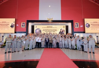 Kementerian Ekraf Dorong Fungsi KBPP Polri sebagai Penggerak Ekonomi Kreatif Bangsa Saat Pengarahan Rapimnas