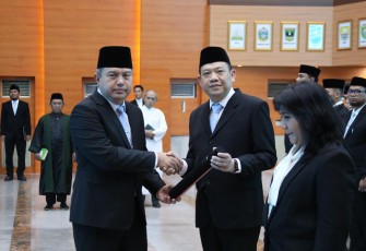 Sekretaris Jenderal (Sekjen) Kementerian Dalam Negeri (Kemendagri) Tomsi Tohir