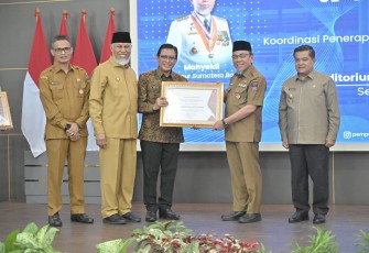 Direktur Jenderal Bina Pembangunan Daerah Kementerian Dalam Negeri Restuardy Daud