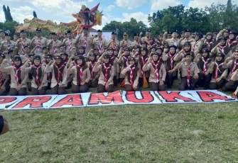 Peringatan Hari Pramuka di Kabupaten Pacitan 
