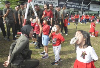 Lomba kemerdekaan dan HUT ke-67 Korem 023/KS, Sabtu (16/8)