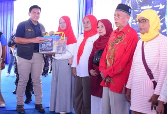 TNI AL Adakan Pengobatan Gratis, Bakti Sosial dan Makan Bergizi Untuk Masyarakat Kabupaten Sukabumi 