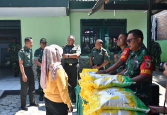 Program GPM dan RTLH Kodim Ponorogo Ditinjau Danrem 081/Dsj