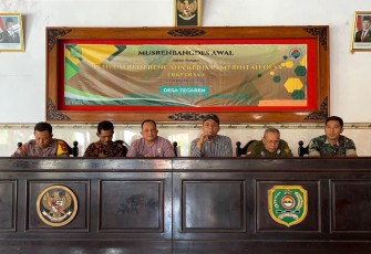 Sinergi TNI dan Pilar Desa Tegaren Rumuskan Pembangunan 2026
