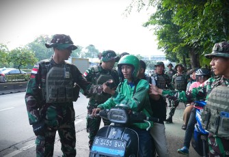 TNI AD Gelar Patroli Skala Besar