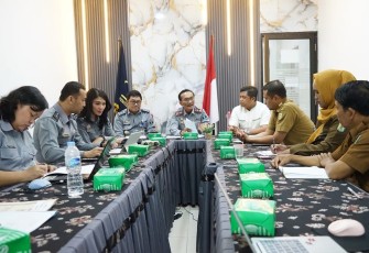 Kantor Wilayah Kementerian Hukum Sumatera Utara (Kanwil Kemenkum Sumut) melalui Divisi P3H menerima kunjungan kerja oleh tim DPRD Kabupaten Serdang Bedagai dalam rangka melaksanakan Rapat Pelaksanaan Kegiatan Pengharmonisasian Rancangan Peraturan Daerah (Ranperda) Kabupaten Serdang