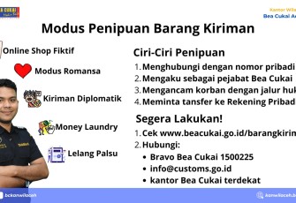 Bea Cukai Imbau Masyarakat Waspada