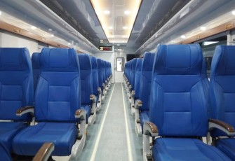 Penampilan seat KA Matarmaja New Generation
