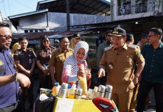 Wali Kota Tebing Tinggi Tinjau Pasar Inpres