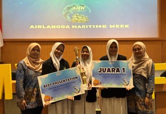 Inovasi Limbah Udang MAN 1 Kudus Juara Airlangga Maritime Week 2025