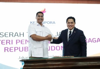 Erick Thohir Resmi Jabat Menpora 