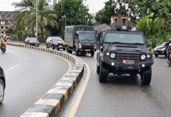 Kodim 1710/Mimika Kembali Bersinergi Dengan GM FKPPI, Banser dan Pemuda Kerukunan Gelar Patroli Wilayah