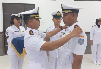 Komandan Satlinlamil 3 Pimpin Acara Pengukuhan Jabatan Wadan Satlinlamil 3 