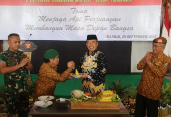 Tasyakuran HUT ke-66 PEPABRI di Madiun