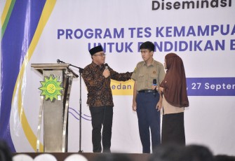 Ratusan Pelajar Medan Antusias Ikut Sosialisasi TKA