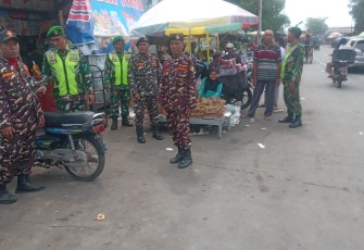 Koramil 0803-11/Geger dan Banser Gelar Patroli Mitigasi