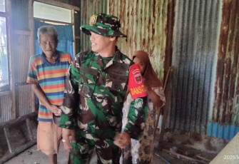 Dansatgas TMMD ke 126 Kodim Takalar Letkol Inf Faisal Amin