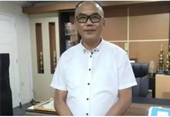 Kepala DPUBM Kabupaten Malang, Khairul Isnaidi Kusuma, saat ditemui diruang kantornya Selasa (14/10/2025).